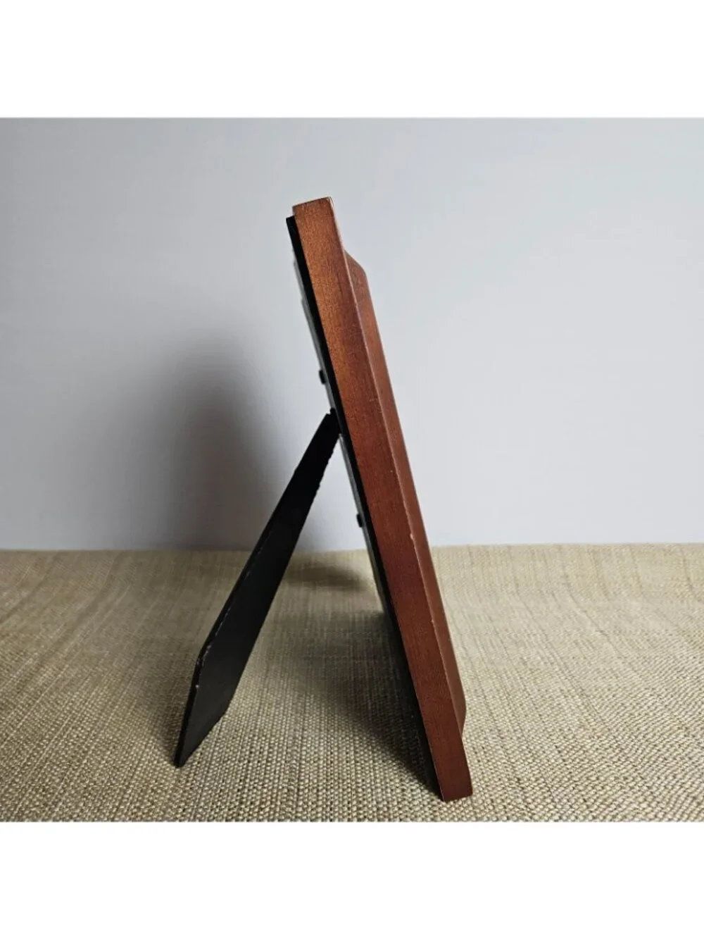 Wood Picture Frame 5x7 Tabletop Easel Back Minimalist Classic Warm Decor